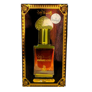 Huile de Parfum Mixte KHASHAB OUD ARABIYAT Concentrée 12mL