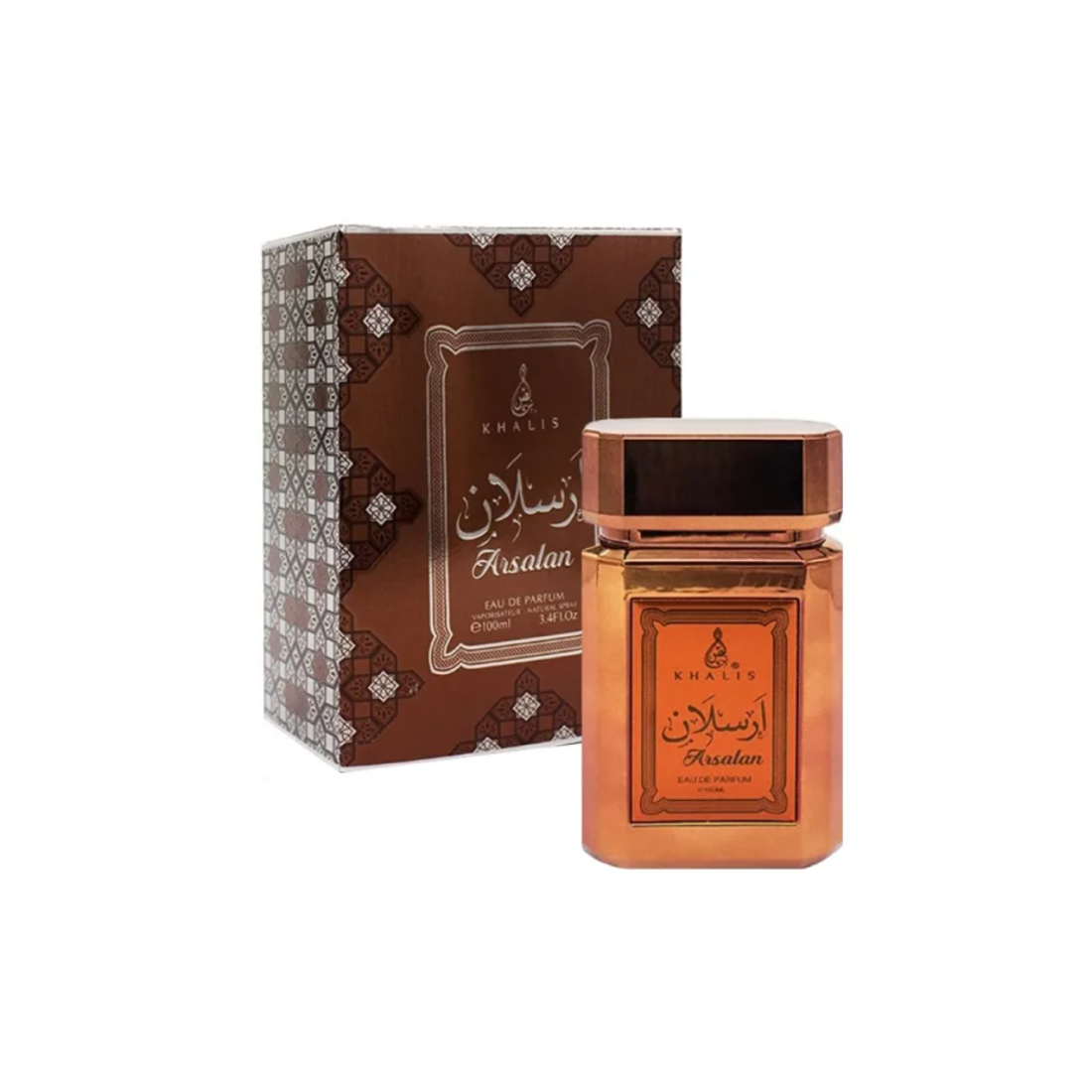 ARSALAN KHALIS Eau de Parfum 100 ml – boîte et flacon