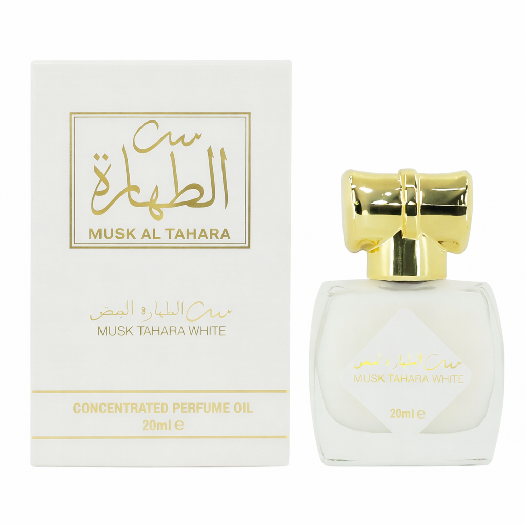 MUSK TAHARA WHITE – Huile de Parfum Concentrée Mixte 20 ml | AL AQEEQ FAAN