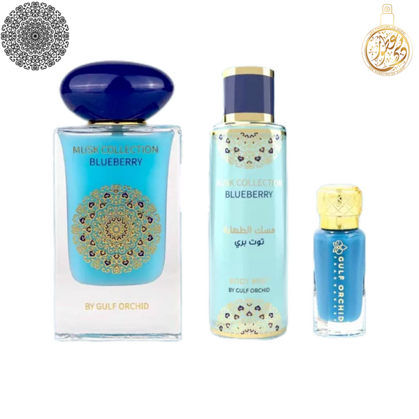 BLUEBERRY COFFRET 3PCS 322ML FEMME - LES PARFUMS DE DUBAI