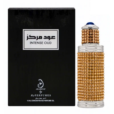 Huile de Parfum Mixte INTENSE OUD ARABIYAT Concentrée 12 mL