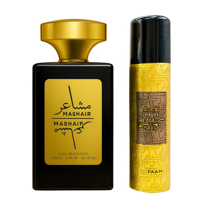 Parfum Homme MASHAIR FAAN EDP+DEO FAAN 100ML + 50ML Eau de Parfum + Déo