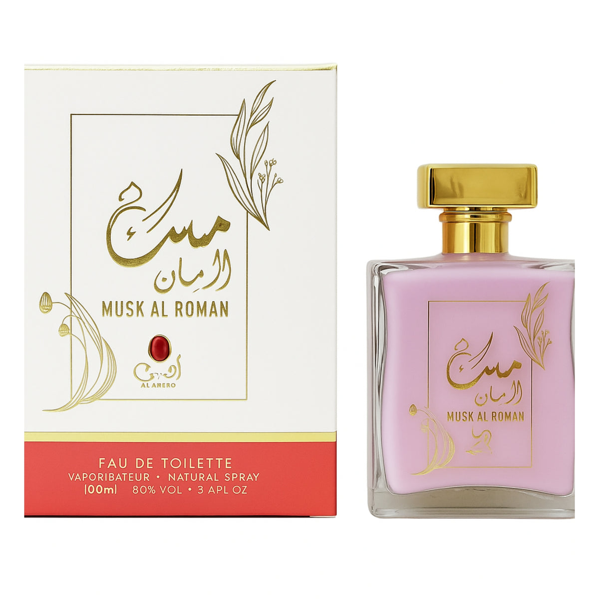 MUSK AL ROMAN – Eau de Toilette Femme 100 ml | AL AQEEQ FAAN