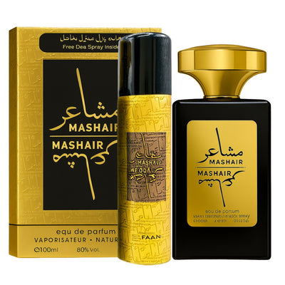 Parfum Homme MASHAIR FAAN EDP+DEO FAAN 100ML + 50ML Eau de Parfum + Déo