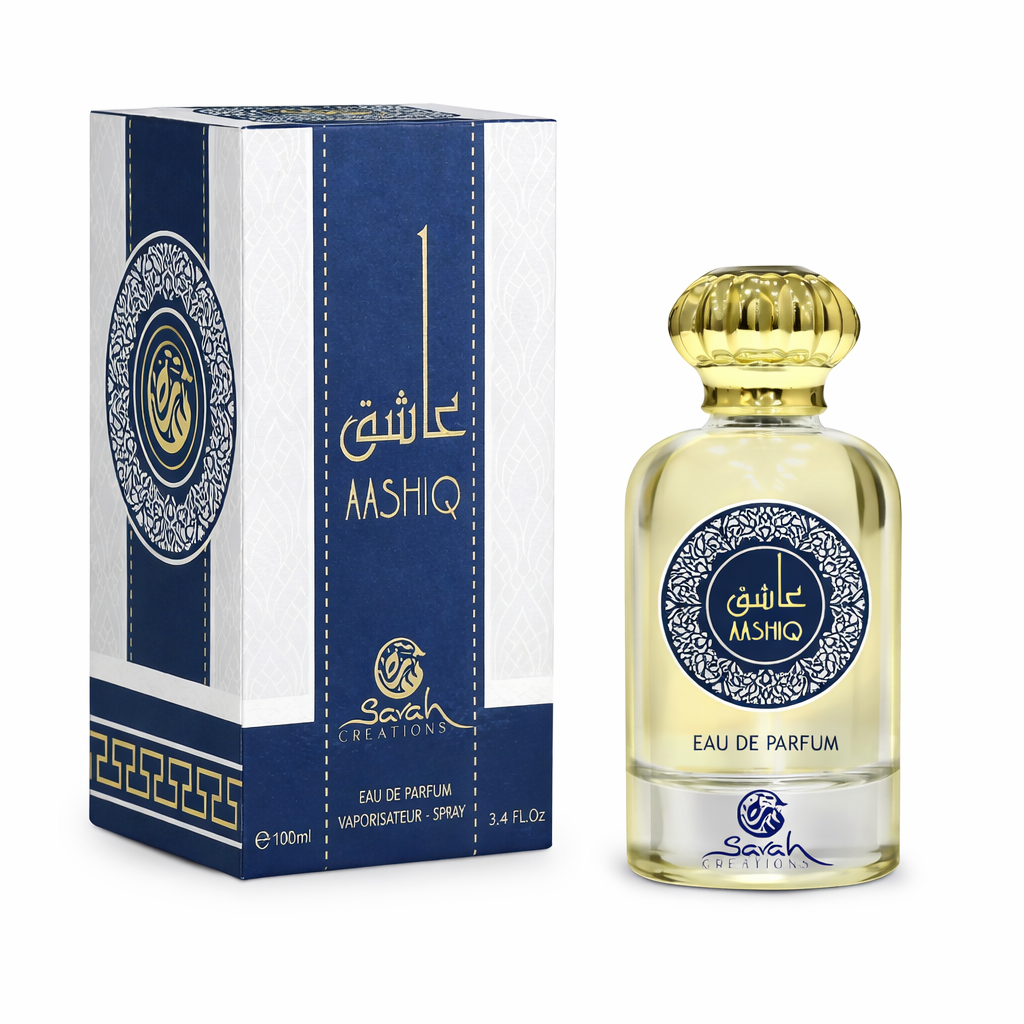Aashiq – Eau de Parfum Mixte Florale Boisée et Gourmande 100 ml | Sarah Creations My Perfumes