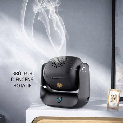 BRÛLEUR D’ENCENS BAKHOOR ROTATIF LEDX015