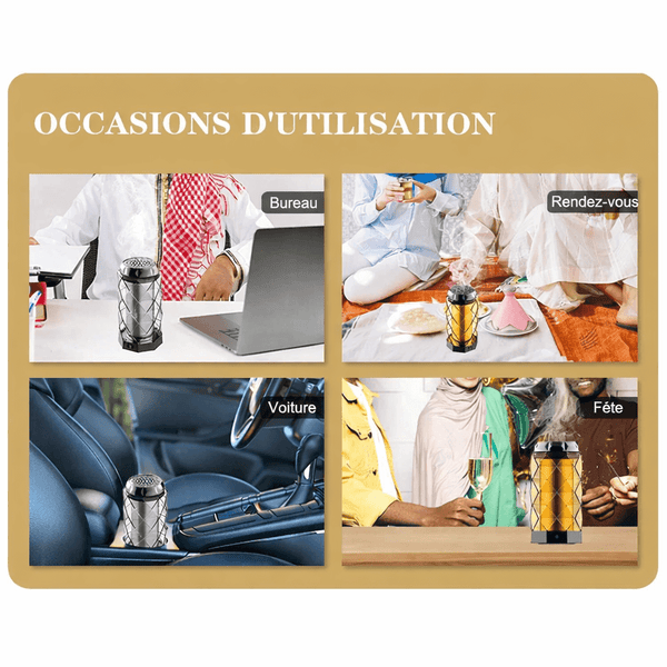 BRÛLEUR D'ENCENS X023NOIR