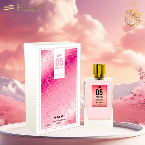 05 ROSE GOLD EDP 100ML FEMME - LES PARFUMS DE DUBAI