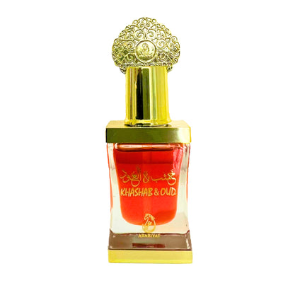 Huile de Parfum Mixte KHASHAB OUD ARABIYAT Concentrée 12mL