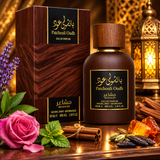 PATCHOULI OUDH MASHA'ER FAAN, ambiance boisée avec lavande, rose, patchouli, cannelle et ambre