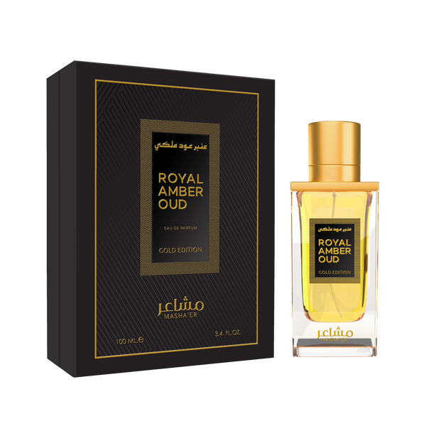 Masha'er ROYAL AMBER OUD GOLD EDITION Eau de Parfum 100mL