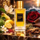 Royal Amber Oud Gold Edition Masha'er ambiance notes florales marines cuir et agrumes