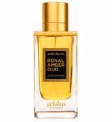 Royal Amber Oud Gold Edition Masha'er flacon seul sur fond blanc