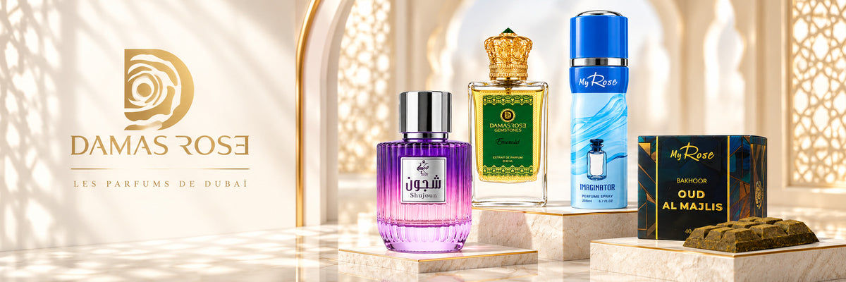 Damas Rose : parfums, spray et bakhoor