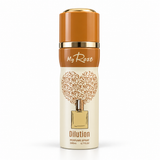 DILUTION MY ROSE DAMAS ROSE – Spray parfumé femme 200 ml, flacon centré sur fond blanc